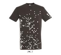 T-shirt - Sol's - Regent - Chocolat - 100% coton - Manches courtes L