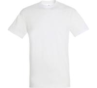 T-shirt SOLS Regent pour homme, manches courtes PC288 (5XL) (Blanc)