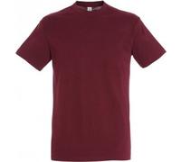 T-shirt SOLS Regent pour homme, manches courtes PC288 (L) (Bourgogne)