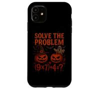 T-Shirt Solve The Problem 9x7+4 Meme 6.7 Halloween Horreur M Coque pour iPhone 11