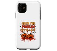 T-Shirt Solve The Problem 9x7+4 Meme 6.7 Halloween Horreur M Coque pour iPhone 11