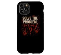 T-Shirt Solve The Problem 9x7+4 Meme 6.7 Halloween Horreur M Coque pour iPhone 11 Pro