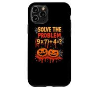 T-Shirt Solve The Problem 9x7+4 Meme 6.7 Halloween Horreur M Coque pour iPhone 11 Pro