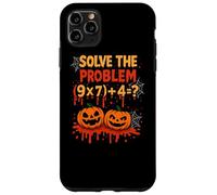 T-Shirt Solve The Problem 9x7+4 Meme 6.7 Halloween Horreur M Coque pour iPhone 11 Pro Max