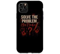 T-Shirt Solve The Problem 9x7+4 Meme 6.7 Halloween Horreur M Coque pour iPhone 11 Pro Max