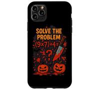 T-Shirt Solve The Problem 9x7+4 Meme 6.7 Halloween Horreur M Coque pour iPhone 11 Pro Max