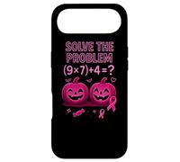 T-Shirt Solve The Problem 9x7+4 Meme 6 7 We Wear Pink Coque pour iPhone Air