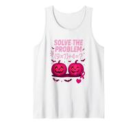 T-Shirt Solve The Problem 9x7+4 Meme 6 7 We Wear Pink Débardeur