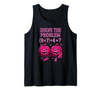 T-Shirt Solve The Problem 9x7+4 Meme 6 7 We Wear Pink Débardeur