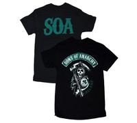 T-Shirt Sons of Anarchy Ireland Noir - Noir - X-Large