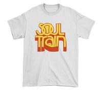 T-shirt Soul Train - Gladys Knight Disco Funk années 70 rétro, blanc, M