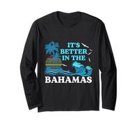 T-Shirt Souvenir It's Better in The Bahamas Manche Longue