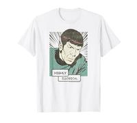 T-shirt Spock Retro Comic Premium de la série originale Star Trek T-Shirt