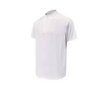 T Shirt Sport Homme à Demi-Fermeture Col Montant - T-Shirts à Manches Courtes Homme Uni Coupe Raglan et Séchage Rapide Respirant - pour Le Sport, Les Sorties ou Un Style Décontracté Professionnel