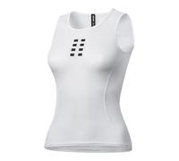 T Shirt Sport Homme Maillot de Cyclisme sans Manches à séchage Rapide for Femme, Gilet de Compression for VTT, vélo de Sport(White,L)