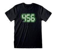 T-Shirt Squid Game 456 Digit S