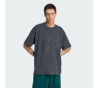 ADIDAS ORIGINALS T-Shirt 'Adidas Originals & All Blacks' gris foncé / noir, Taille L