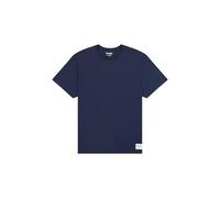 Wrangler SS Solid Tee T-Shirt, Bleu Marine, L Hommes