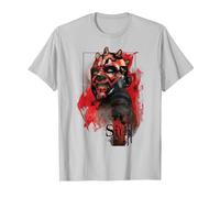 T-Shirt Star Wars Dark Maul Sith T-Shirt, Homme, Argent, M