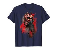 T-Shirt Star Wars Dark Maul Sith T-Shirt, Homme, Bleu Marine, M