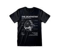 Star Wars - T-Shirt Death Star Sketch - Taille S G