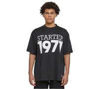 Starter T-shirt St404 Train Day - Mesh Jersey - Noir L Grande Taille Hommes