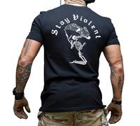 T-shirt Stay Violent Brothers In Arms - Black L