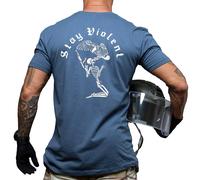T-shirt Stay Violent Brothers In Arms - Indigo 3XL