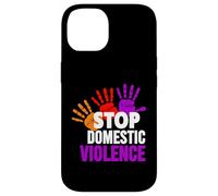T-Shirt Stop pour Violence Domestique - Conscience de la Violence Domestique Coque pour iPhone 14