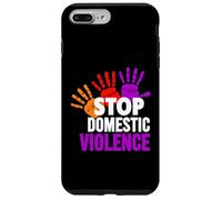 T-Shirt Stop pour Violence Domestique - Conscience de la Violence Domestique Coque pour iPhone 7 Plus/8 Plus