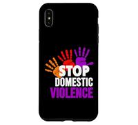 T-Shirt Stop pour Violence Domestique - Conscience de la Violence Domestique Coque pour iPhone XS Max