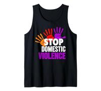 T-Shirt Stop pour Violence Domestique - Conscience de la Violence Domestique Débardeur