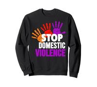 T-Shirt Stop pour Violence Domestique - Conscience de la Violence Domestique Sweatshirt