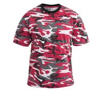 T-shirt Streetstyle MFH - Red Camo S