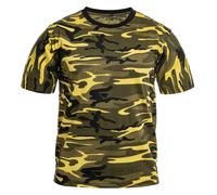 T-shirt Streetstyle MFH - Yellow Camo 3XL