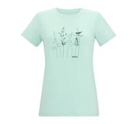 T-shirt stretch femme Regatta Fingal Bleu 52