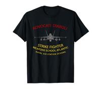 T-shirt Strike Fighter Weapons School Atlantic, NAS Oceana F-18 T-Shirt