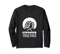 T-shirt Stronger Together Manche Longue
