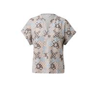 T-shirt structurÃ© Ã col V coupe dÃ©contractÃ©e col rond encolure ample femme s.Oliver Marron 46