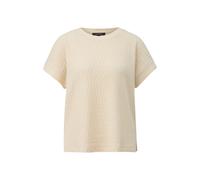T-shirt structurÃ© Ã la coupe dÃ©contractÃ©e femme COMMA Beige 46