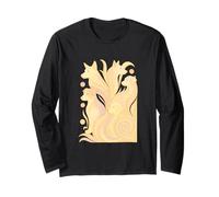 T-Shirt Style moderniste des années 50-60 avec Chiens Manche Longue