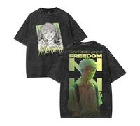T-Shirt Summer Hikaru Died Casual Vintage Lavé Polyvalent Hikaru Indou Harajuku Retro Streetwear Coton Unisexe