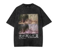 T-Shirt Summer Hikaru Died Casual Vintage Lavé Polyvalent Hikaru Indou Harajuku Retro Streetwear Coton Unisexe