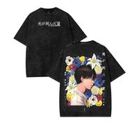 T-Shirt Summer Hikaru Died Casual Vintage Lavé Polyvalent Hikaru Indou Harajuku Retro Streetwear Coton Unisexe