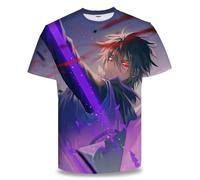 T-Shirt Summer Scissor Seven Anime 3D Print Homme Femme Oversized Harajuku Mode T Shirt à Manches Courtes O-Cou Homme Tees Tops Vêtements