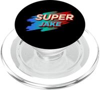 T-Shirt Super Jake avec nom Amusant Jakes PopSockets PopGrip pour MagSafe