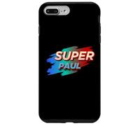T-Shirt Super Paul avec nom Amusant Pauls Coque pour iPhone 7 Plus/8 Plus