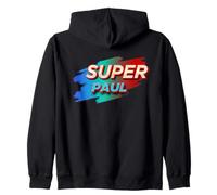 T-Shirt Super Paul avec nom Amusant Pauls Sweat à Capuche