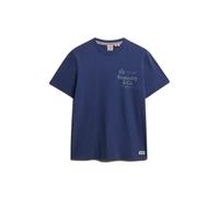 Superdry T-shirt 1954 Company Relaxed Fit manches courtes Bleu L Homme