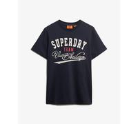T-shirt Superdry Athletic Relaxed Bleu S